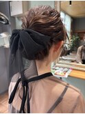 リボンシニヨン