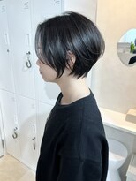 ラル(Lalu)&nbsp;ショートカット/レイヤー/レイヤーカット/カラー/韓国