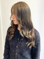 ベルフェミンキルン(Belle femin kilun)&nbsp;ベージュカラー 透明感カラー 韓国ヘア レイヤーカット