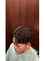 ヒロギンザ 恵比寿店(HIRO GINZA)&nbsp;センターパート　フェザーパーマ