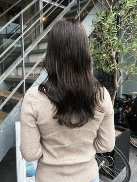 ブリッジ バイ ネオリーブ 綱島店(bridge by neolive) 透明感グレージュカラー/オリーブグレージュ/綱島