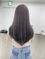 ギア(GEAR.)&nbsp;ラベンダーグレージュ×レイヤーカット|三宮ダブルカラー