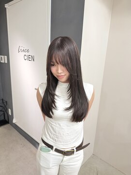 ソワンドゥブレスシエン 堀江店(soin de brace CIEN) 超高濃度水素カラー「グレージュ」