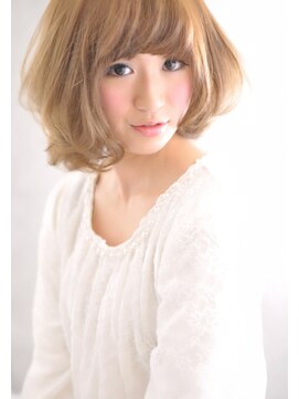 オーブ ヘアー フィオーレ 京都桂店(AUBE HAIR fiore) ミディアムサマースタイル