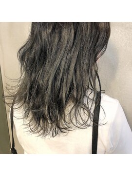 ミント(mint) ＊暗髪カーキグレー＊