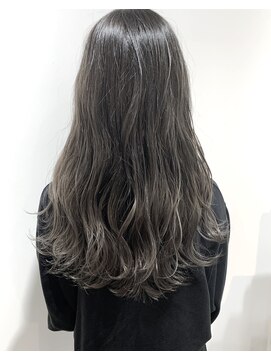 シーン(SCENE) バレイヤージュ×グレー