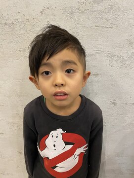 プレゴ(plego) アシメバングキッズカット（plego.arai)