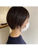 まとまり丸みショート 担当 佃