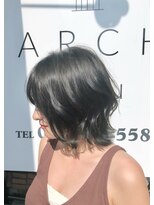 アーチ(ARCH)&nbsp;【ARCH 竹田】ソフトウルフ　ダークグレージュ