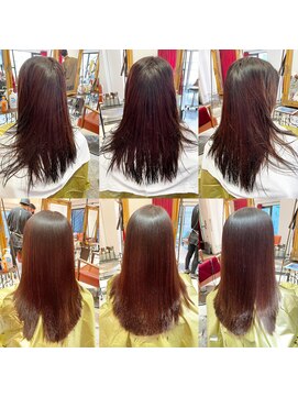 大嶋直樹の美容室 表参道 2021/03/05 大嶋直樹の高難易度縮毛矯正