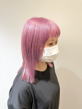 ファーレンピュアスウィート(fahren-pure-suite) ラベンダーピンク/前髪特集/韓国風/ピンク/ハイトーン