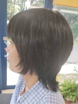 グラムゼロ ウルフ系レイヤースタイル