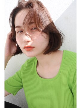 アンドスタイル(&style) 【大名店　江藤】まろやかブラウン　ブリーチなし