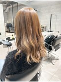 ハイライト×シナモンベージュ