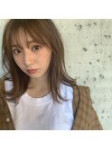 透明感カラー