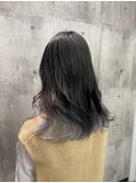 インナーカラー×シルバー