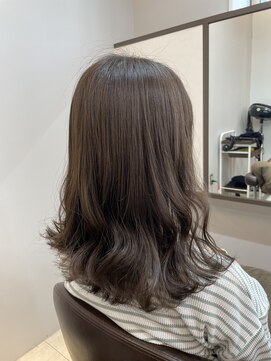 アプシー 三田駅前店(Apsee) オリーブアッシュ/簡単コテ巻き