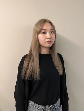 ライク ベター(like better) blonde beige / straight long