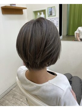 アグリエイブル(hair Agreeable) ハイトーンショートカット