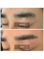 ハチマルハチ 下関(808)&nbsp;メンズ眉スタイリング