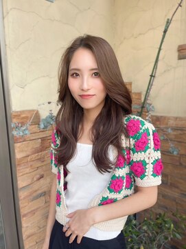 マイ ヘア デザイン 岡崎(MY hair design) ウルフ/マチルダボブ/ピンクベージュ/インナーグレージュ/岡崎