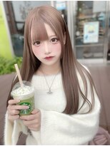 オズ 梅田店(OZ)&nbsp;ミルクティーベージュ/エクステ80枚/髪質改善/量産型