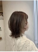 ウルフレイヤー*イヤリングカラー*ベージュ