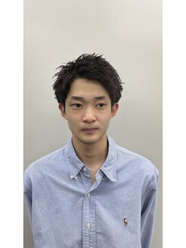 デフカッヅ 北千住(DEF CUTZ) スパイキーショート+ピンパーマ