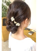 ヘアアンドメイクフリッシュ(HAIR&MAKE FRISCH) 結婚式おすすめヘアセット2