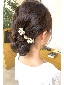 ヘアアンドメイクフリッシュ(HAIR&MAKE FRISCH) 結婚式おすすめヘアセット2
