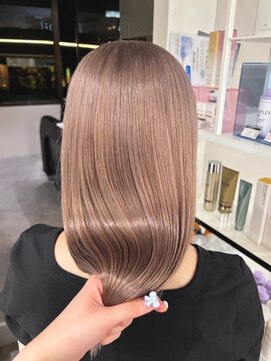 ベレーザ 渋谷(BELEZA) 10316秋色ミルクティーアッシュオリーブグレージュ透明感カラー