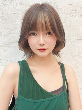 ロンドカスティーヨ 四日市(Lond castillo) ボブ/インナーカラー/髪質改善/縮毛矯正41129