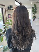ハイライト×グレージュ