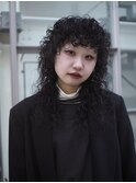 【koti原宿】ウルフカットハードパーマ　担当高崎