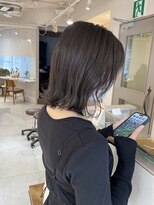 キャンバス バイ ネオリーブ 横浜西口(Canvas by neo.)&nbsp;ダークグレージュ 透け感カラー 【miku】