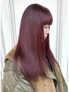 シャルティア(SHALLTIA) カシスレッド【山口市美容室】【山口市髪質改善】