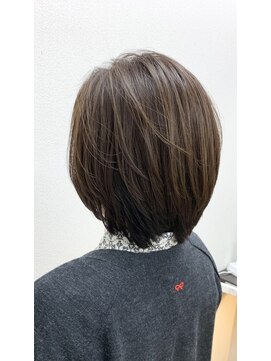 松本平太郎美容室 大宮店 イノアカラー×モカベージュ/30代40代50代60代