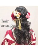 卒業袴ヘアセット