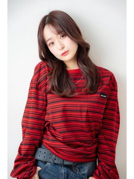 ソース 塚口(SOURCE) 艶髪♪韓国風巻き×小顔くびれロング