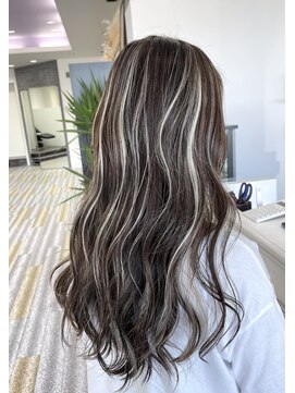 ストゥー(StueW.) コントラストハイライト55/髪質改善/バレイヤージュ/縮毛矯正