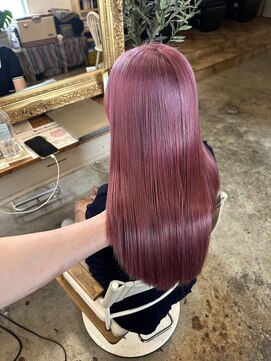 ウィークエンド(WEEKEND) 憧れのピンクヘア☆ブリーチ2回必要