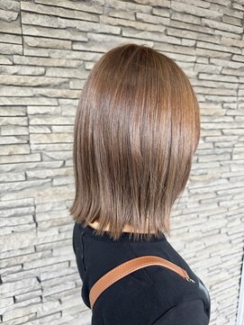 ハイバレーヘアーメゾン(HIGH VALLEY HAIRMAISON) イルミナカラーベージュカラーダブルカラー岡山南中央町