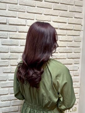 ビランチェ 池袋(bilancia) チェリーレッド ボルドー 暖色カラー