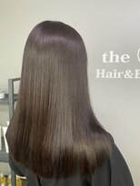 ヘアー アンド ビューティー ザ エフ 西尾店(Hair Beauty the F)&nbsp;#ラベンダー#ベージュ#縮毛矯正#髪質改善カラー#髪質改善