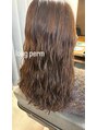 テーラヘアー 土気あすみが丘店(TELA HAIR) ロングパーマ×ブラウンカラー【TELAHAIR 土気あすみが丘】