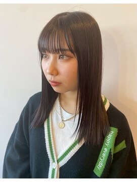 ノット 成田公津の杜(Knot) ダークアッシュ/ミディアムレイヤーカット/成田公津の杜駅