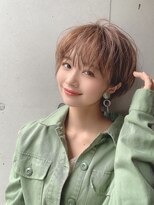 サンドパールス 仙台店(sand PALCE)&nbsp;髪質改善/大人ガーリー/似合わせカット/ショートボブ前髪/仙台