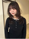 佐賀/大人かわいいレイヤーカット/ハッシュカット/くすみカラー
