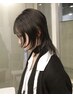 カット学割U-24[ハッシュカット/レイヤーカット/切りっぱなしボブ]