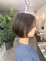 ソソ(soso)&nbsp;丸みショートボブ小顔ひし形ボブ30代40代50代60代箕面